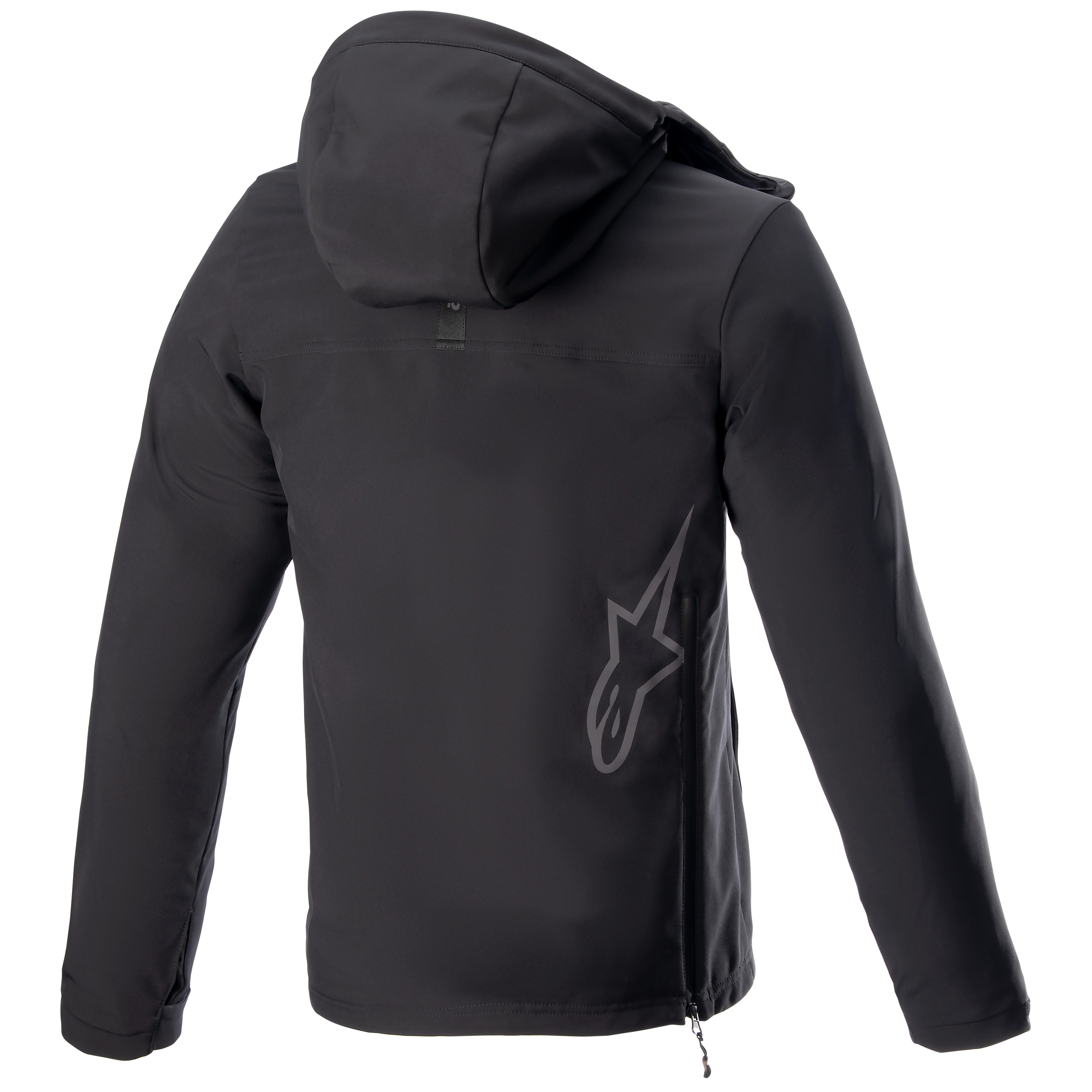 Alpinestars Hoodie Sherpa Svart/Reflex