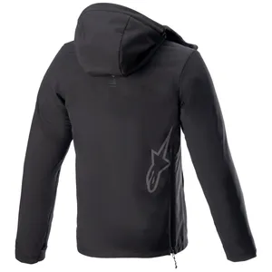 Alpinestars Hoodie Sherpa Svart/Reflex