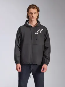 Alpinestars Jacket Speeder Chromium Windbreaker Black/White