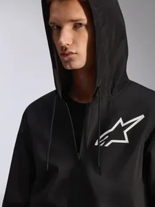 Alpinestars Jacket Speeder Chromium Windbreaker Black/White