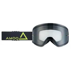 AMOQ Vision Magnetic Crossglasögon Black-HiVis - Clear