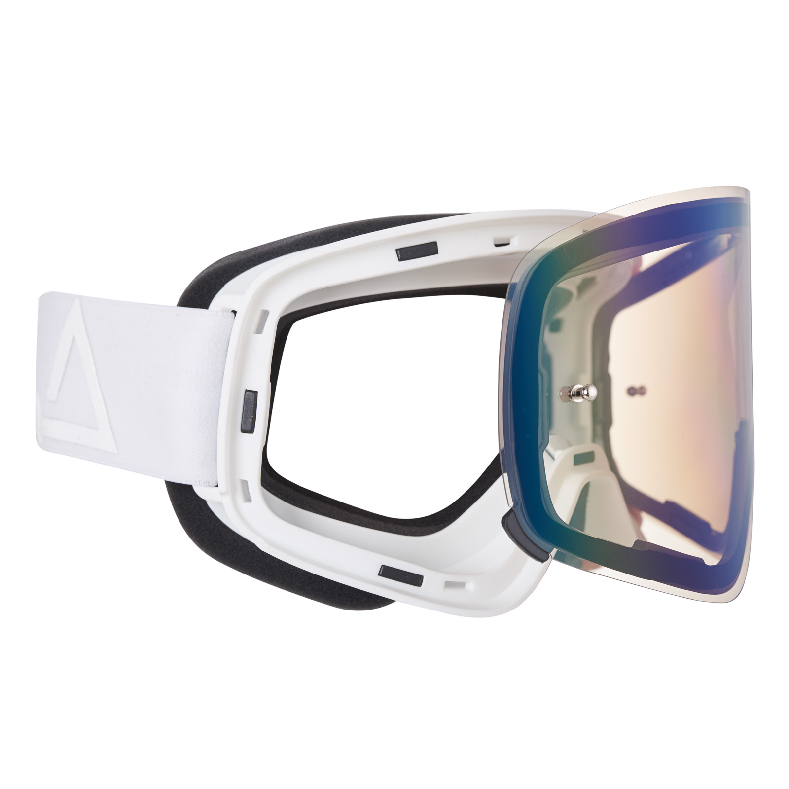 AMOQ Vision Magnetic Crossglasögon Whiteout - Gold Mirror