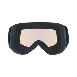 AMOQ Vision Magnetic Crossglasögon Navy-Gold - Gold Mirror