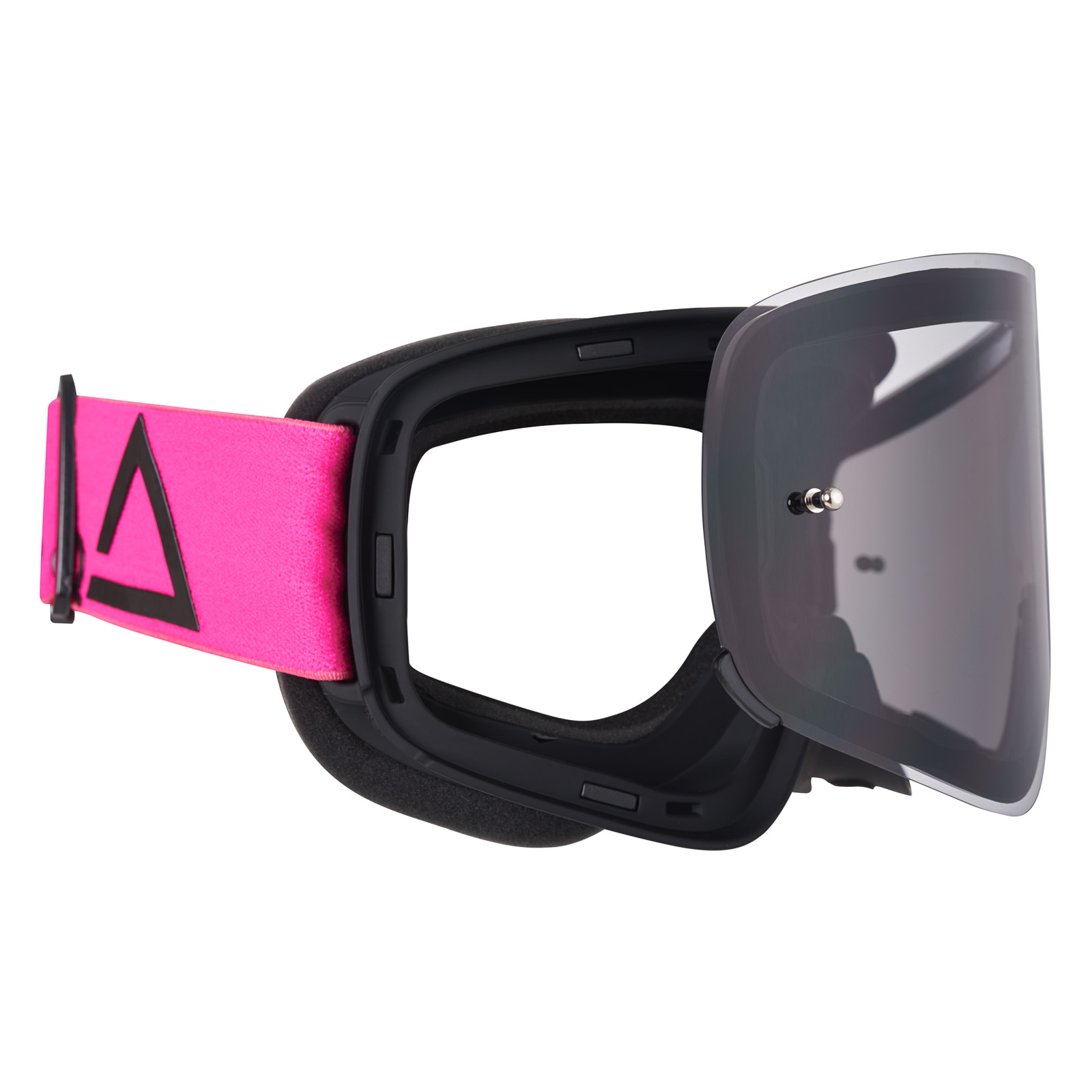 AMOQ Vision Magnetic Crossglasögon Pink-Black - Smoke