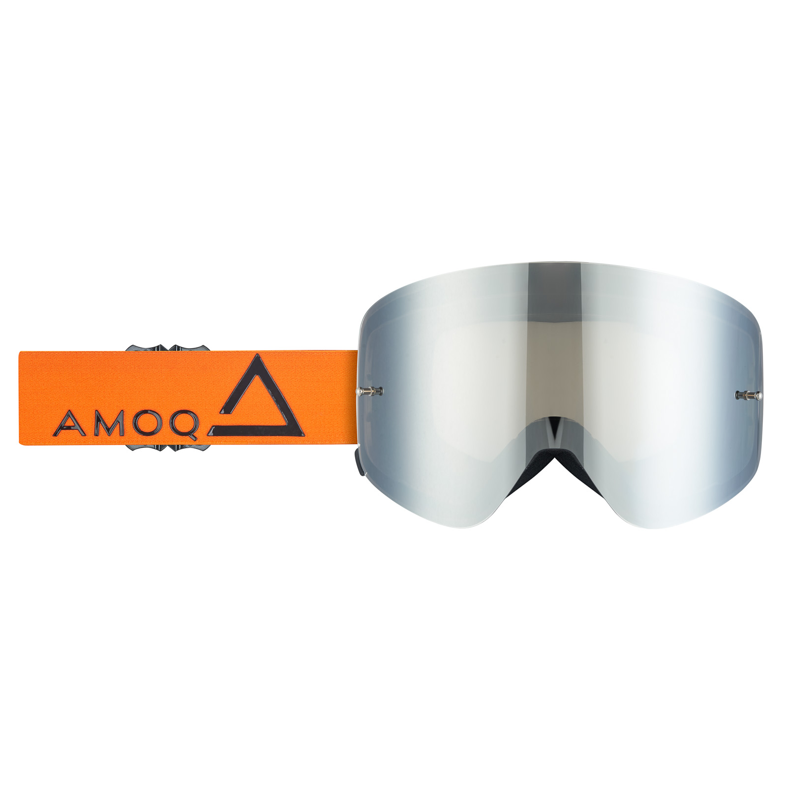 AMOQ Vision Magnetic Crossglasögon Orange-Black - Silver Mirror