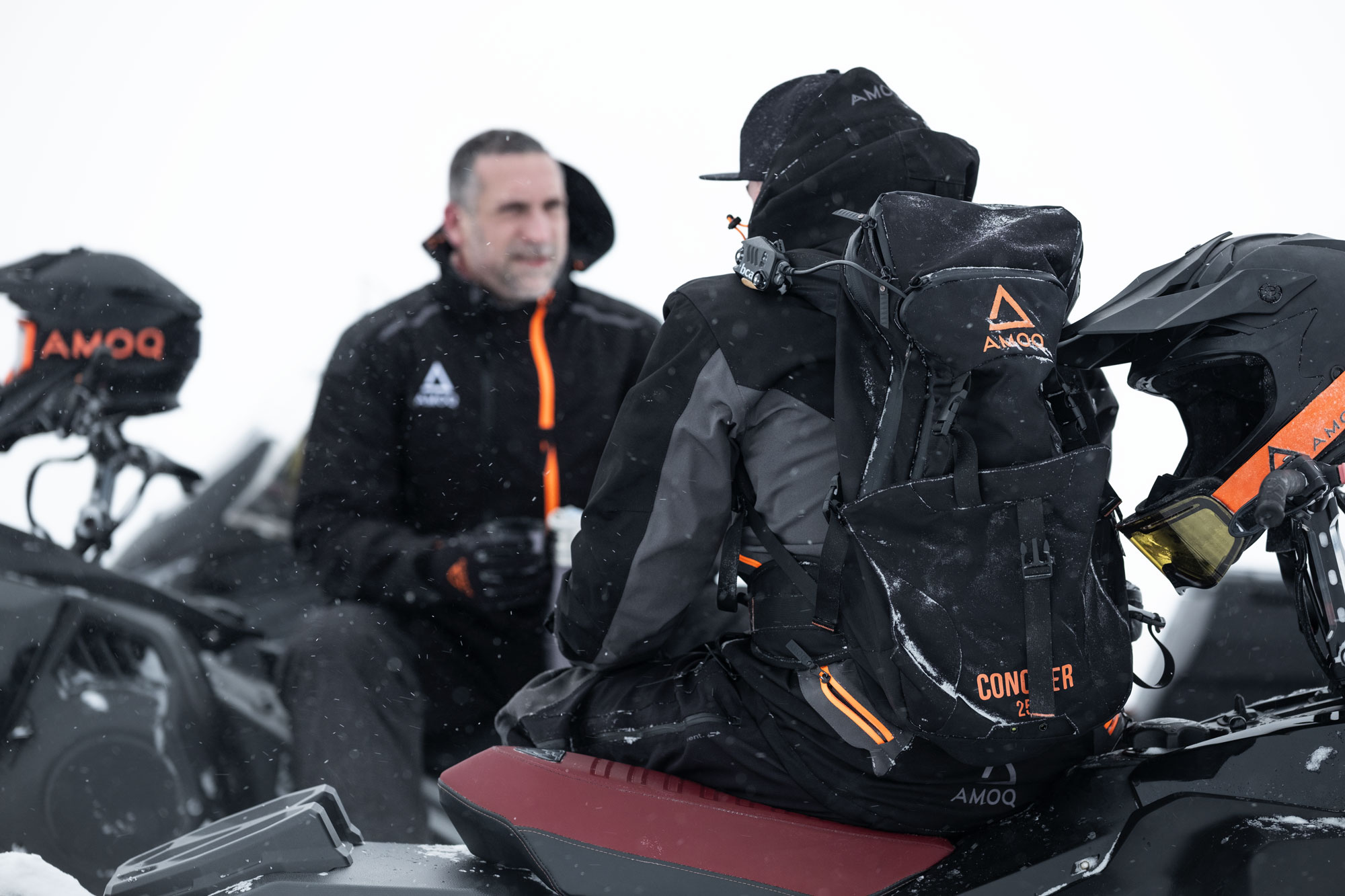 AMOQ Conquer 25L Ryggsäck Svart/Orange
