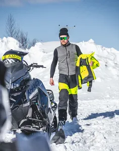 AMOQ Polar Fleece Väst Grå 