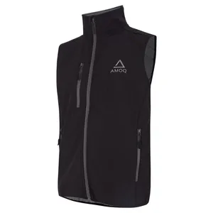 AMOQ Race Softshell Väst Svart 