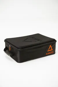 AMOQ Hardshell Goggle Bag Svart/Orange