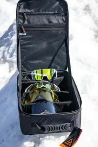 AMOQ Hardshell Goggle Bag Svart/Orange