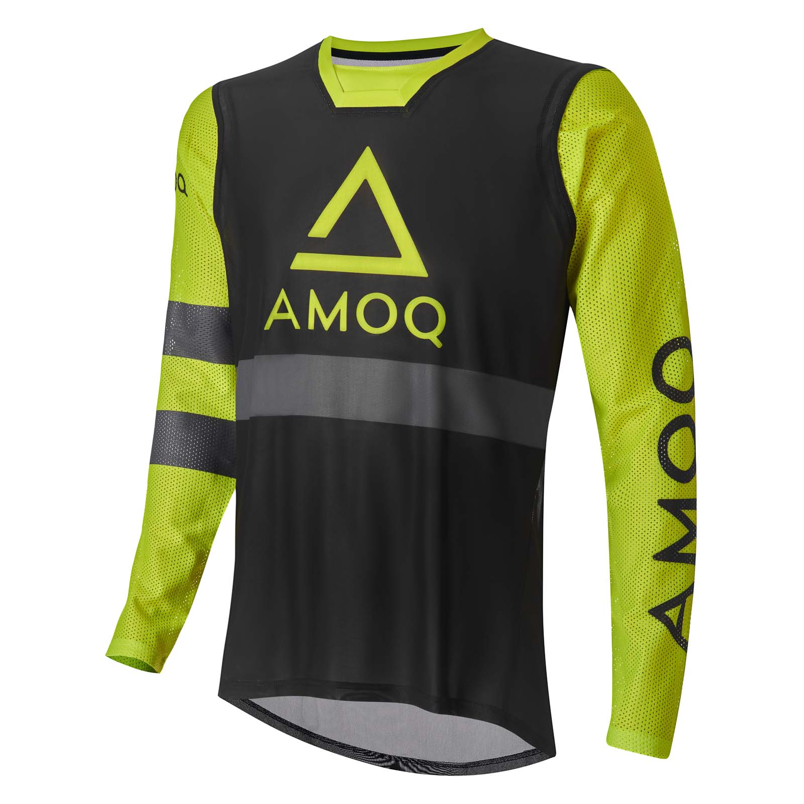 AMOQ Airline Mesh Crosströja Svart/HiVis