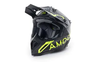 AMOQ Hjälm Friction MIPS Carbon Svart/HiVis 