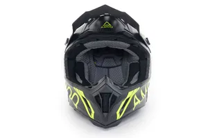 AMOQ Hjälm Friction MIPS Carbon Svart/HiVis 