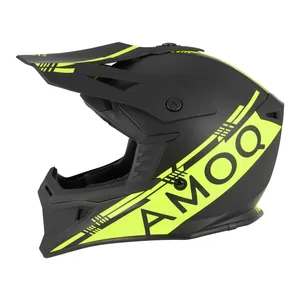 AMOQ Hjälm Meteor V2 Svart/HiVis 