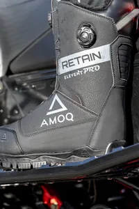 AMOQ Retain Dual Opti-Fit lacing Skoterkängor Svart/Grå