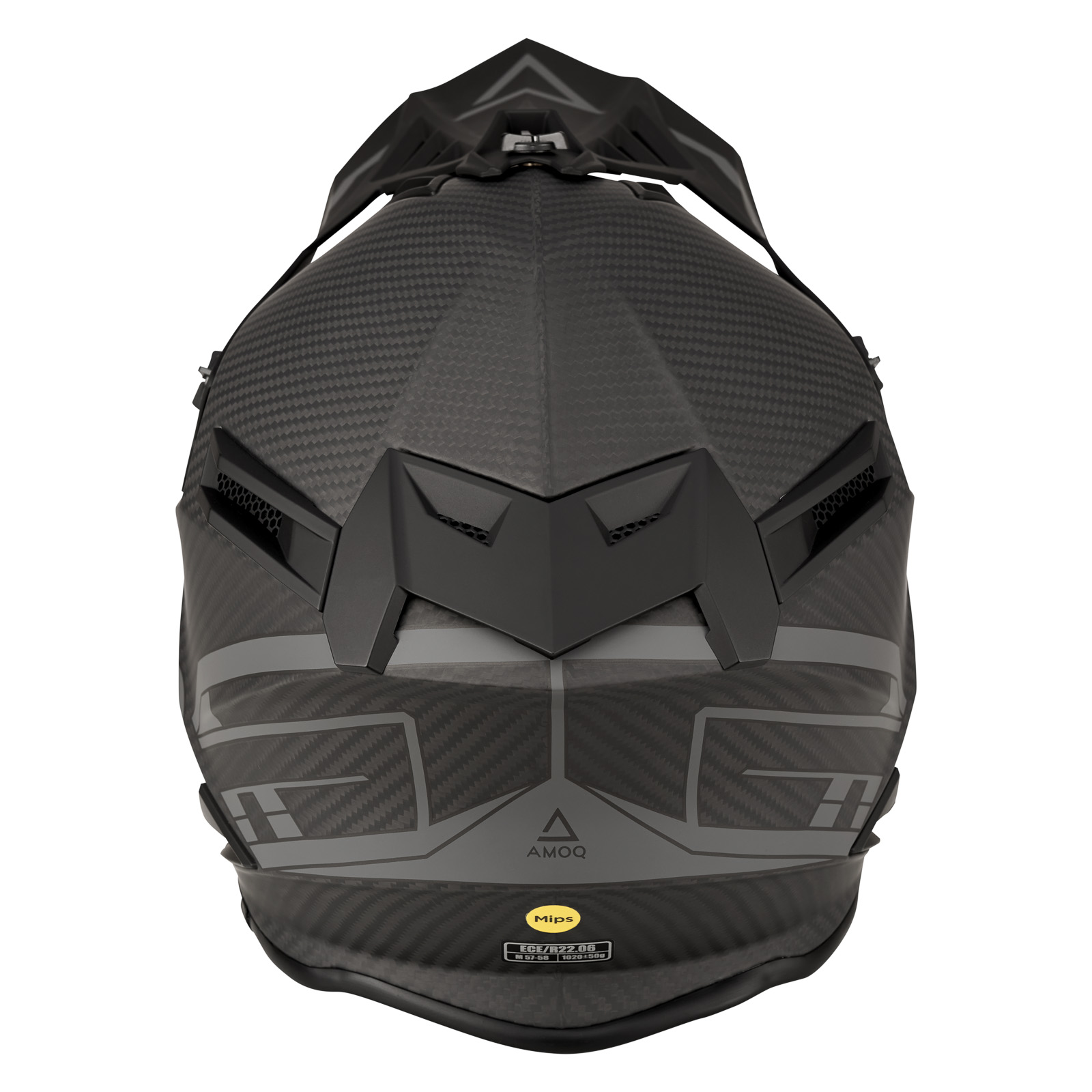 AMOQ Friction MIPS Carbon Hjälm Svart/Grå