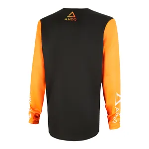 AMOQ Ascent Comp Crosströja Svart-Orange 