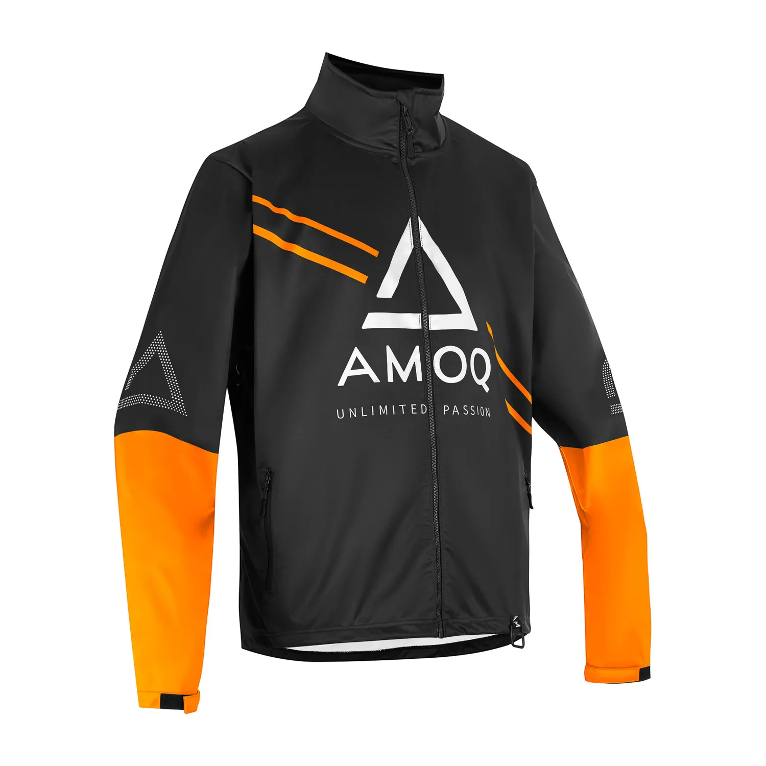 AMOQ Apex Racing Jacka Svart/Orange/Vit 