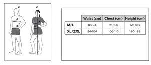 AMOQ Core Skyddsväst Svart