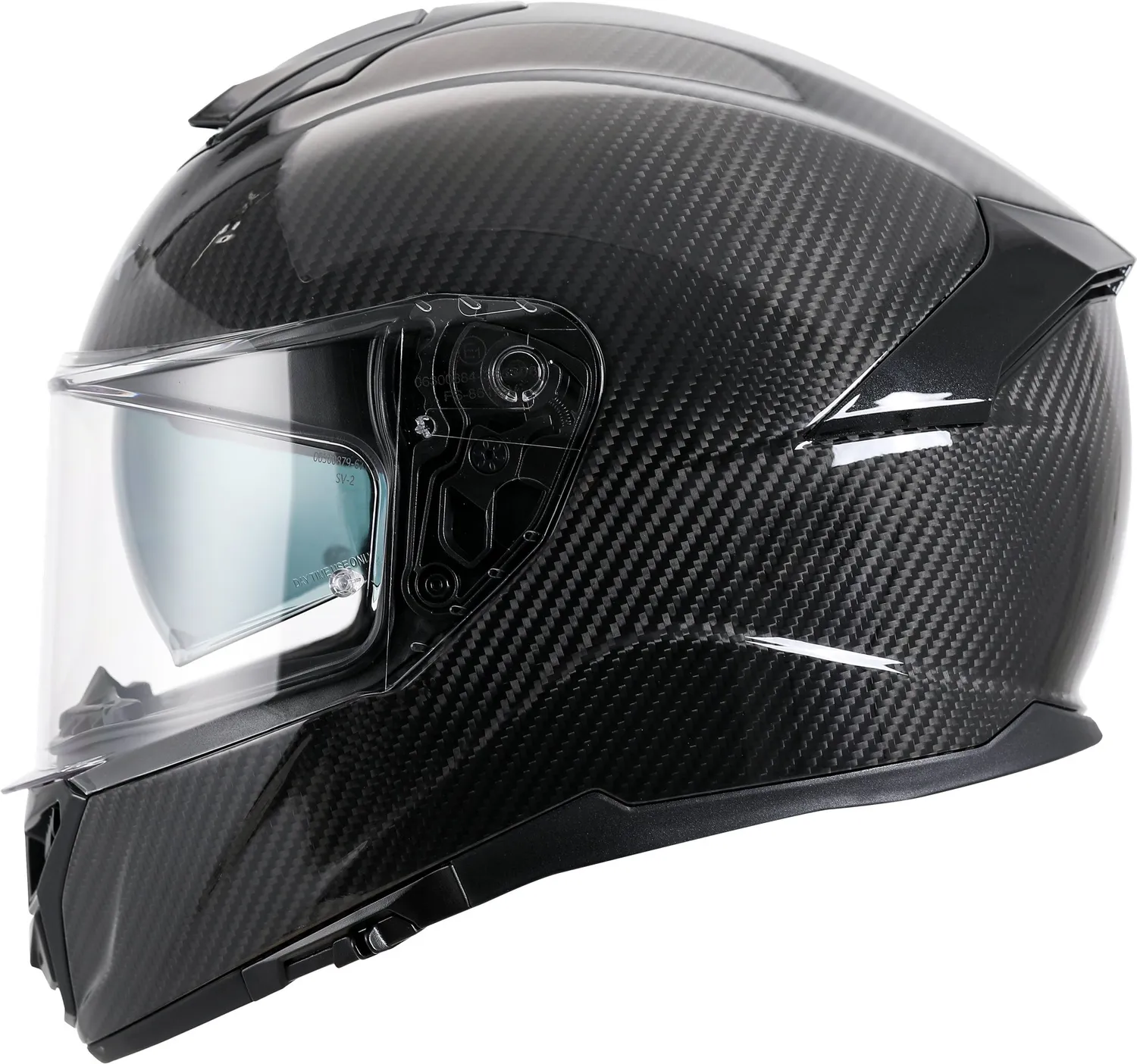 APEX Hjälm FC500 Carbon glansig