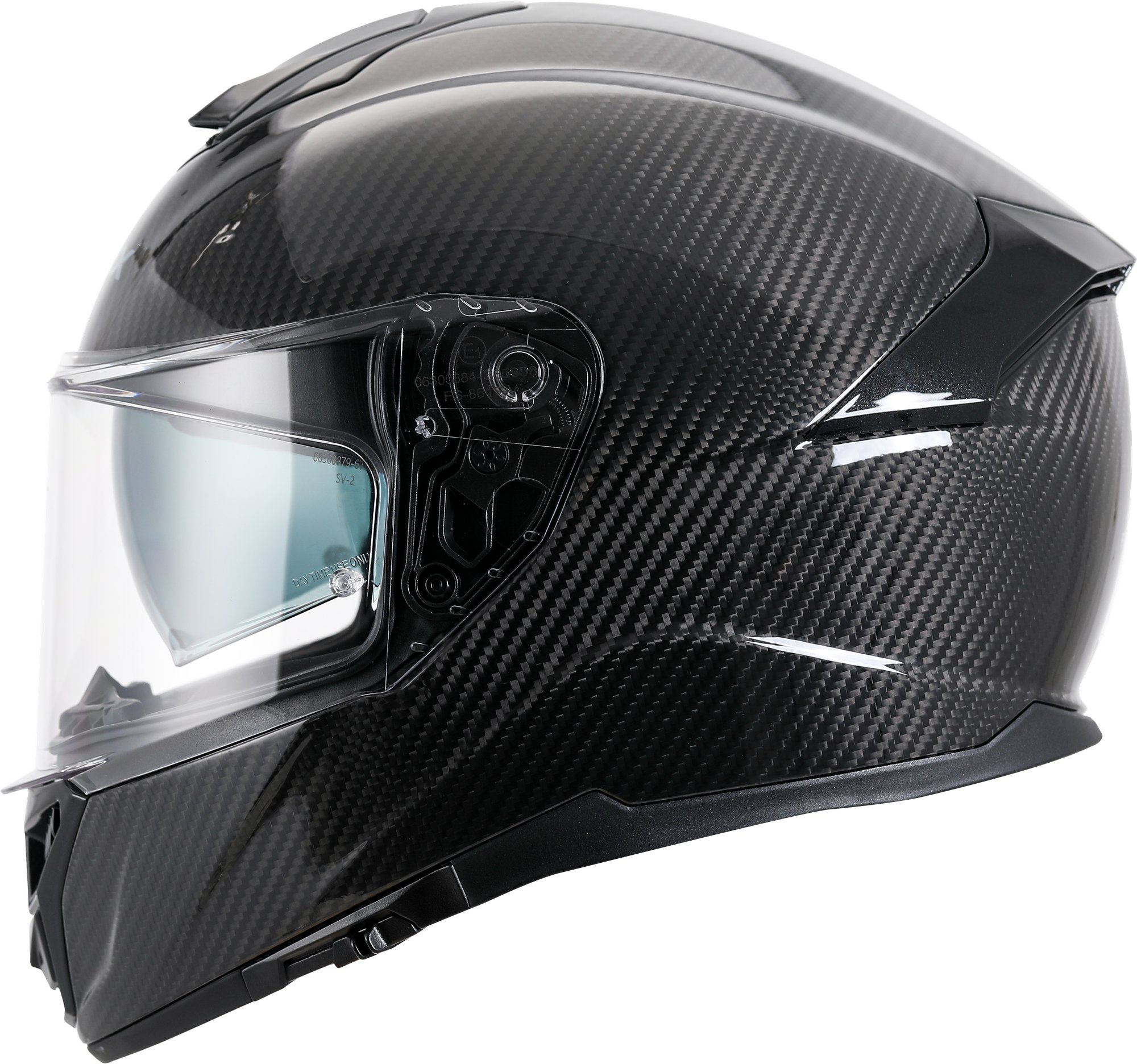 APEX Hjälm FC500 Carbon glansig