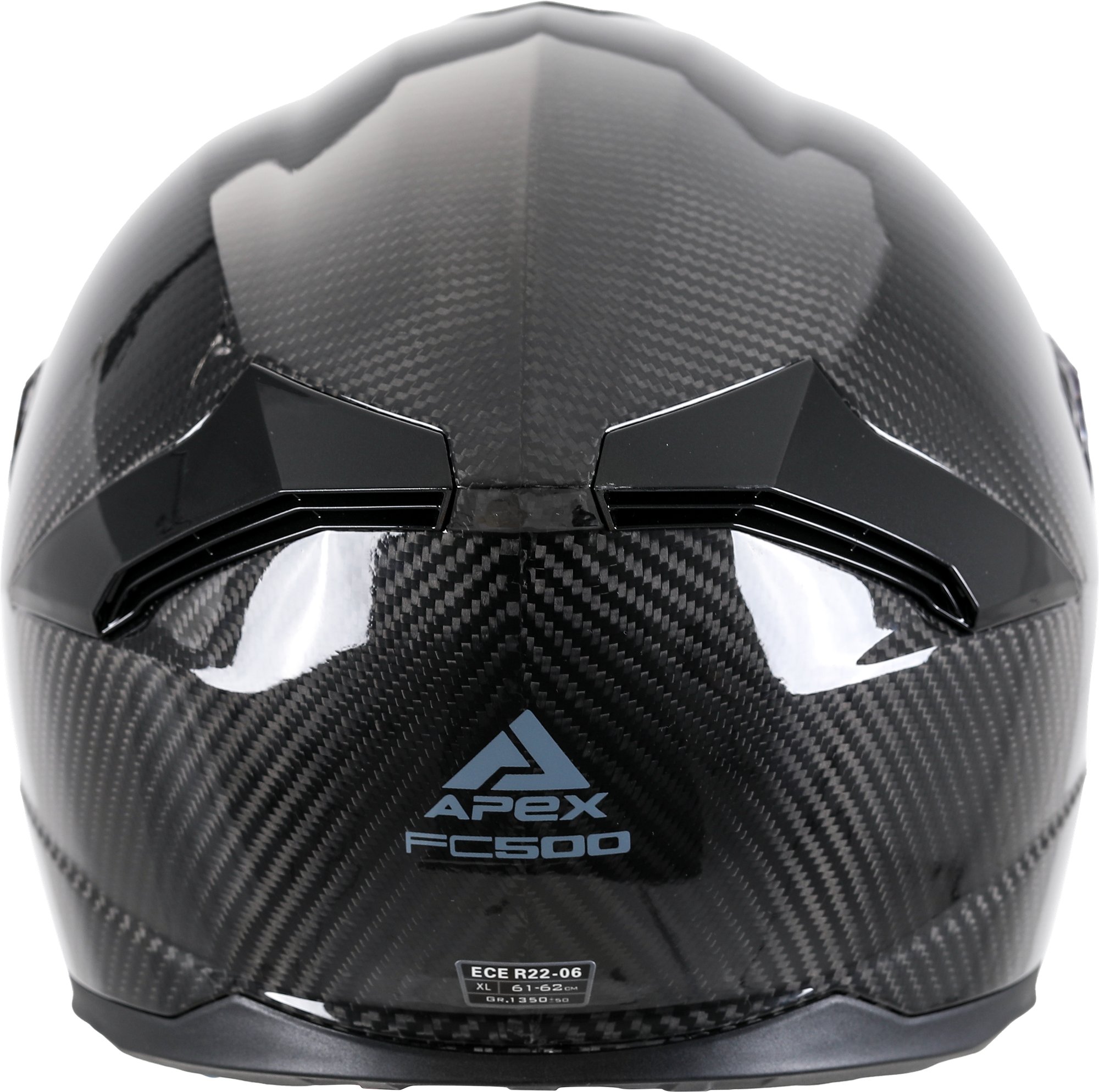 APEX Hjälm FC500 Carbon glansig