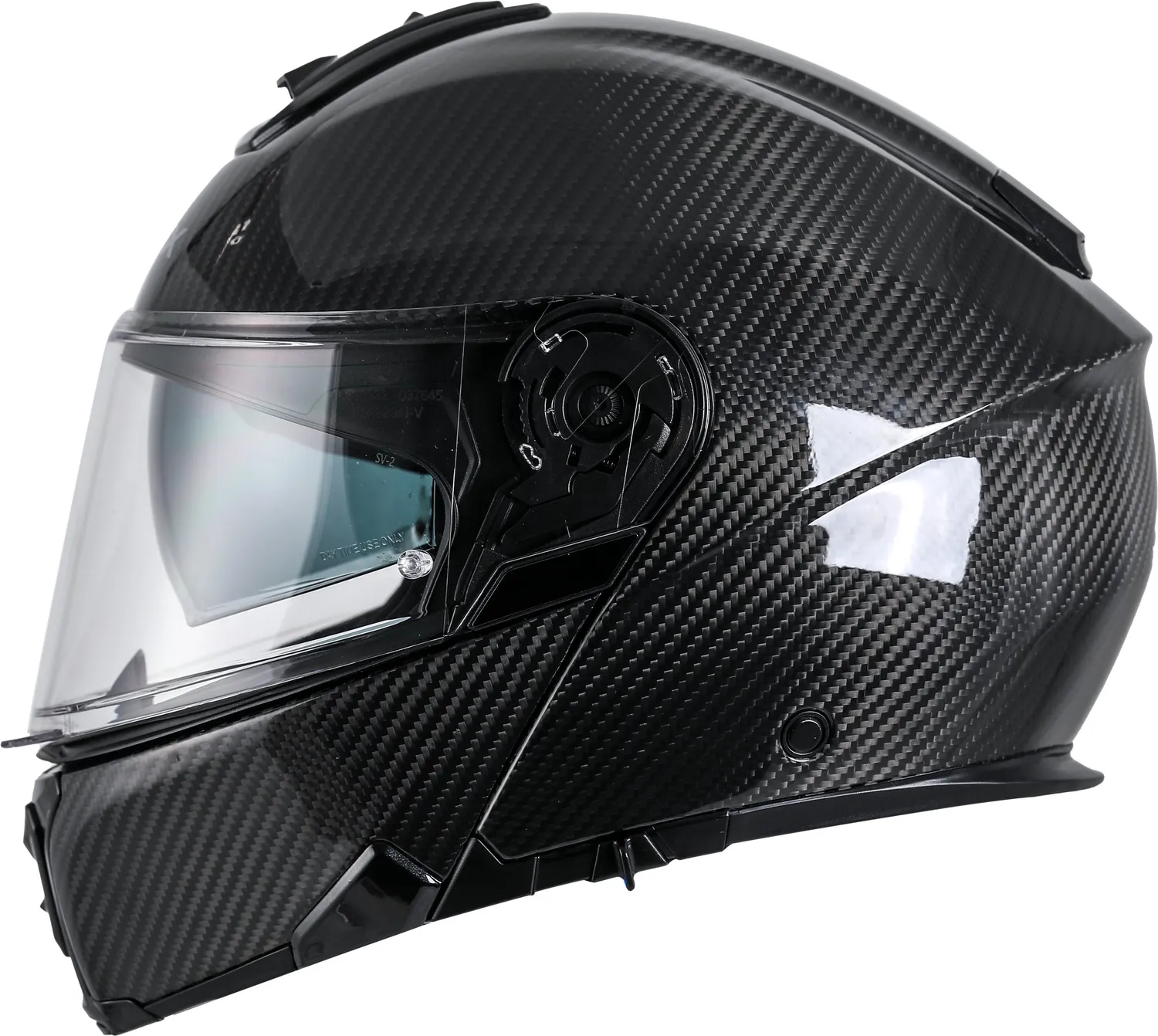 APEX Hjälm MC500 Carbon glansig