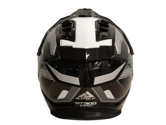 APEX Hjälm AT300 Everest grå/vit/svart