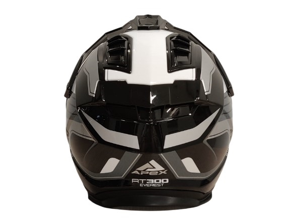 APEX Hjälm AT300 Everest grå/vit/svart
