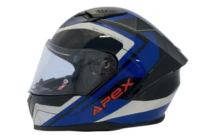 APEX Hjälm FI100 Valencia blå/vit/svart