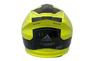 APEX Hjälm MI100 Porto svart/gul