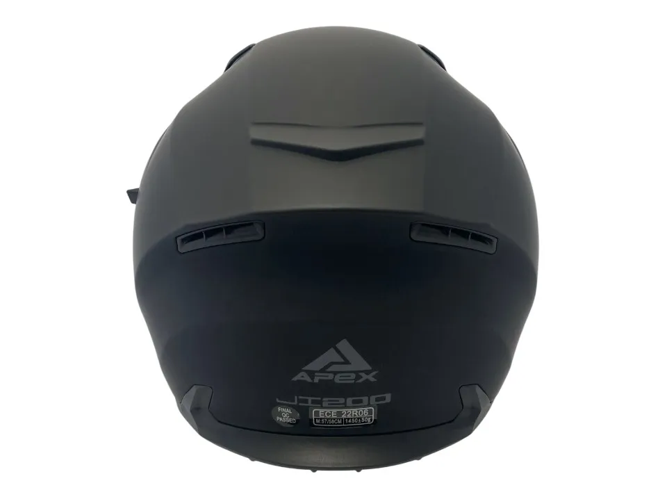 APEX Hjälm JI200 mattsvart