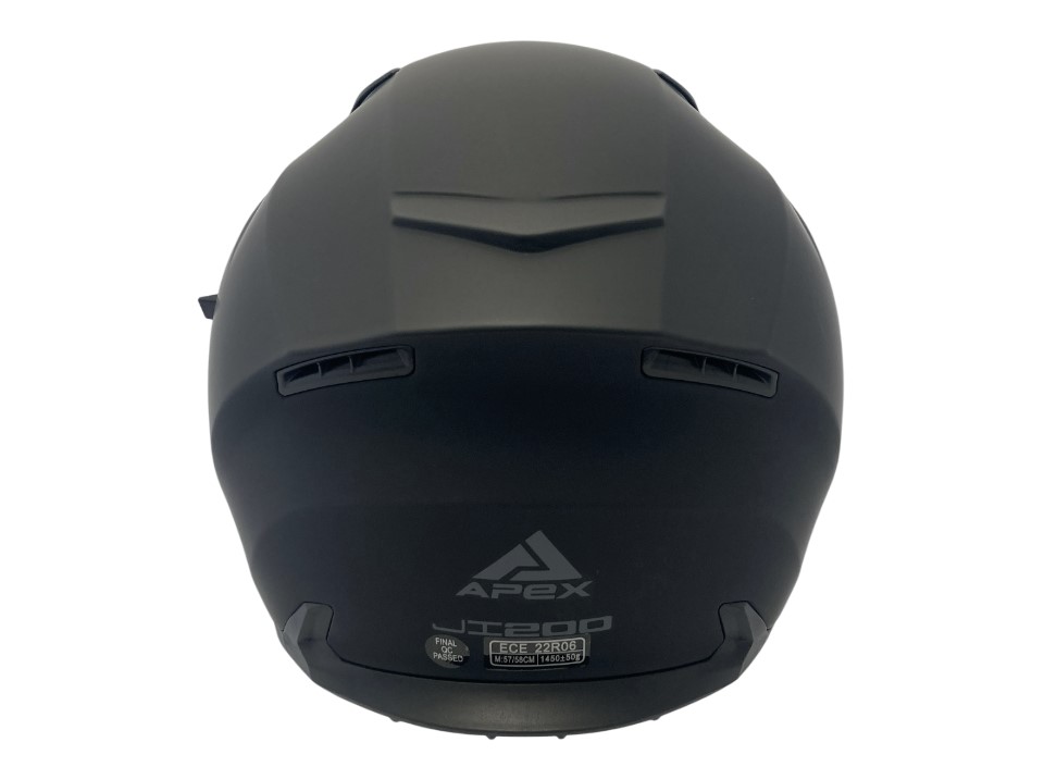 APEX Hjälm JI200 mattsvart