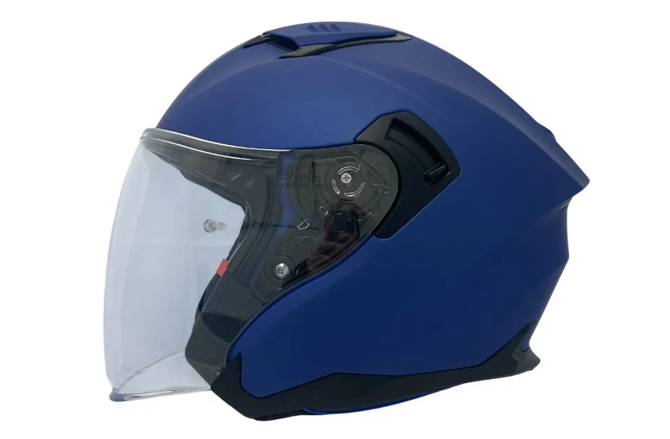 APEX Hjälm JI200 metallblå matt