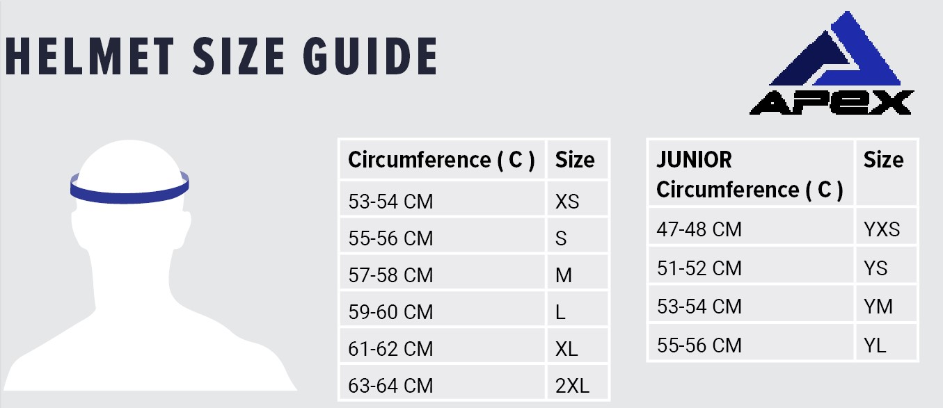 APEX Hjälm JI100 vit
