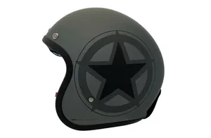 APEX Hjälm JI100 Star mattsvart/grå