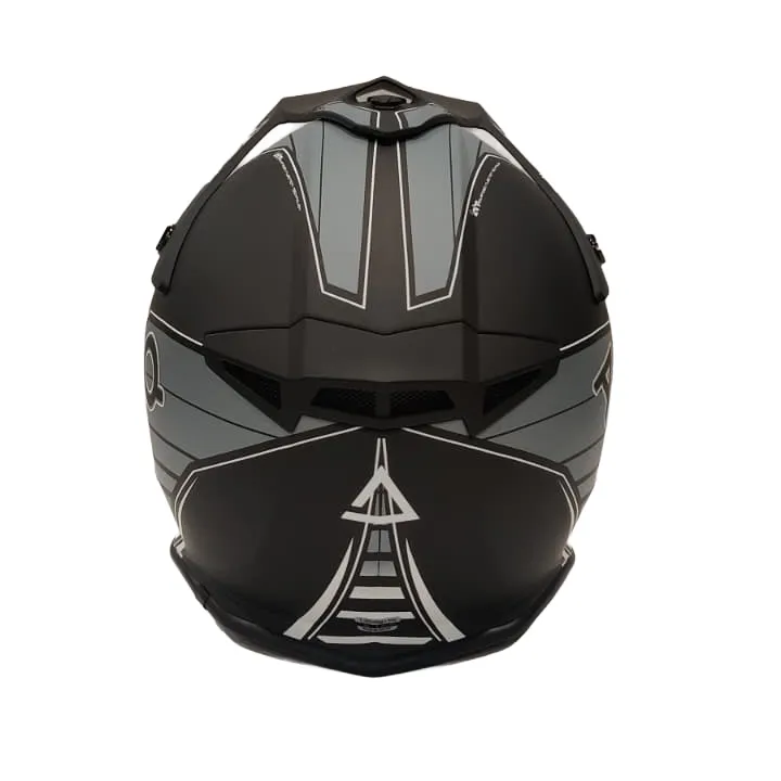 AMOQ Meteor V2 Hjälm Axis Svart/Grå