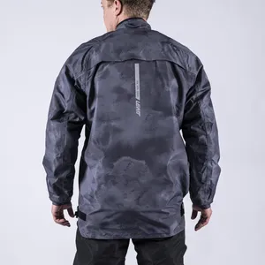 Leatt Jacka ADV Rain Cover Camo Svart/Grå