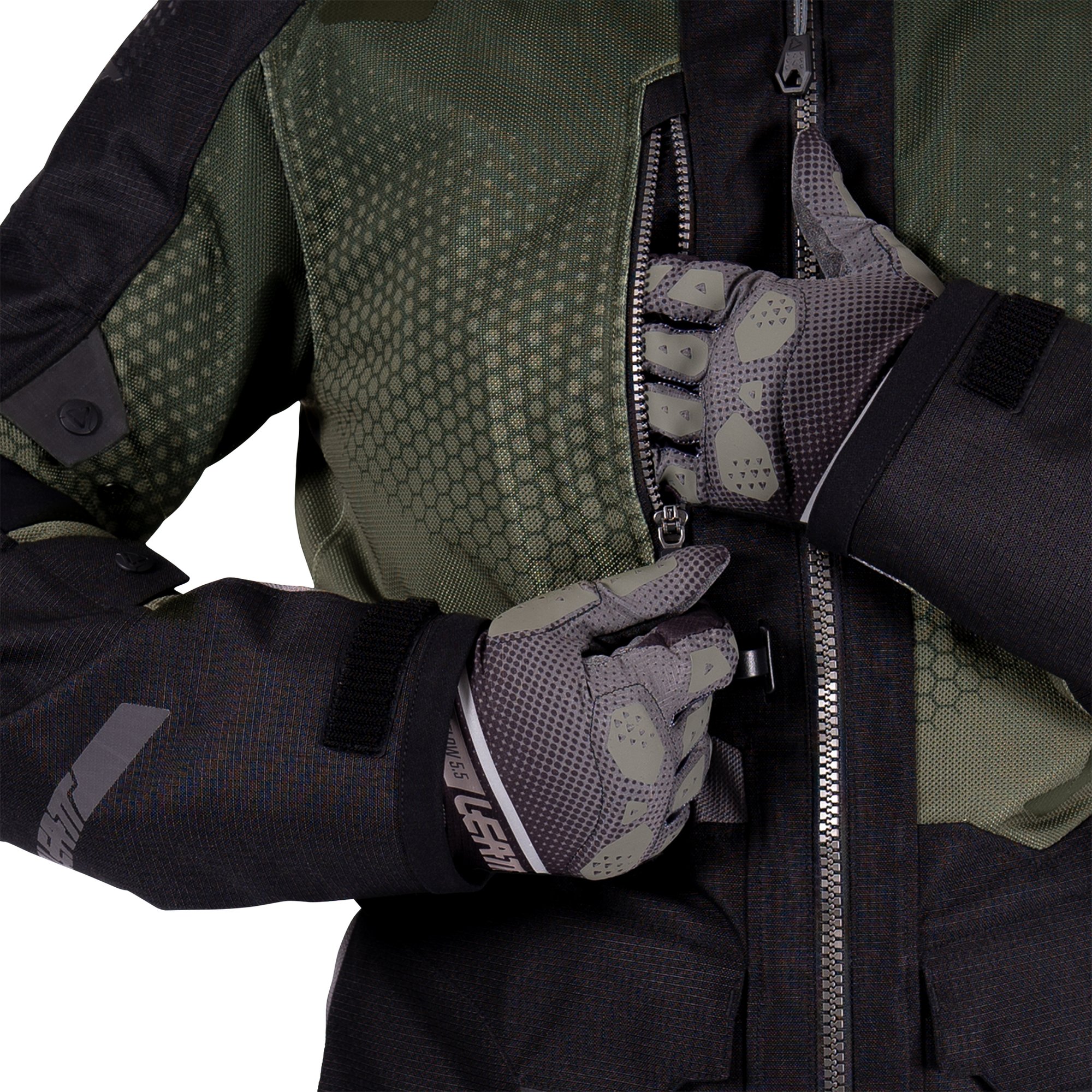 Leatt Jacka ADV FlowTour 5.5 Forest Grön