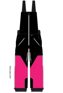 AMOQ Void Byxor Dam Svart/Rosa