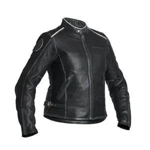 Halvarssons Skinnjacka Nyvall Dam Svart 