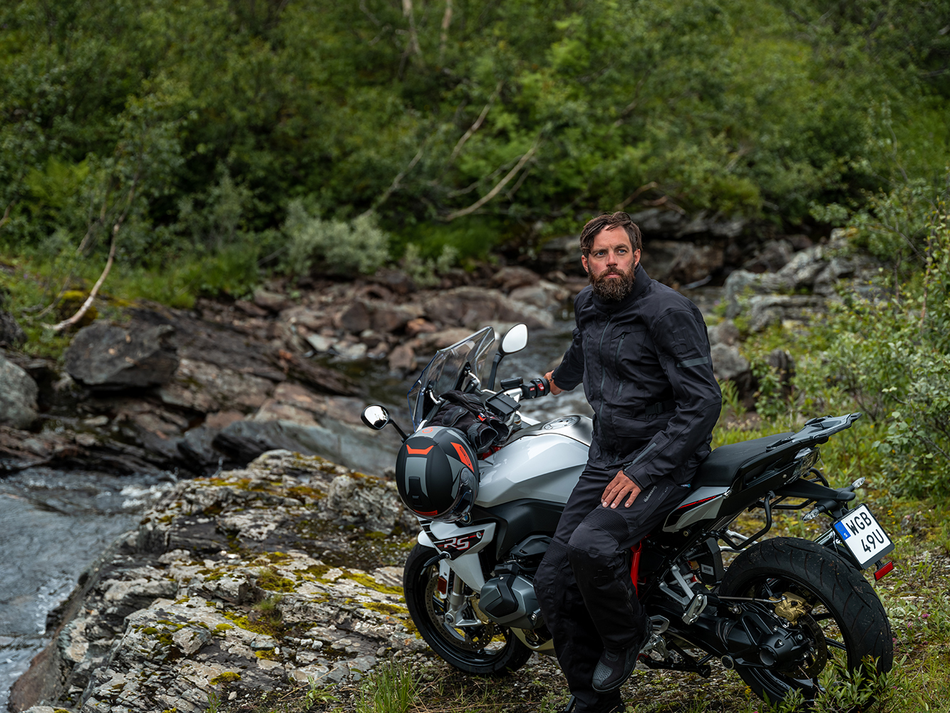 Halvarssons Textiljacka Gruven Svart 