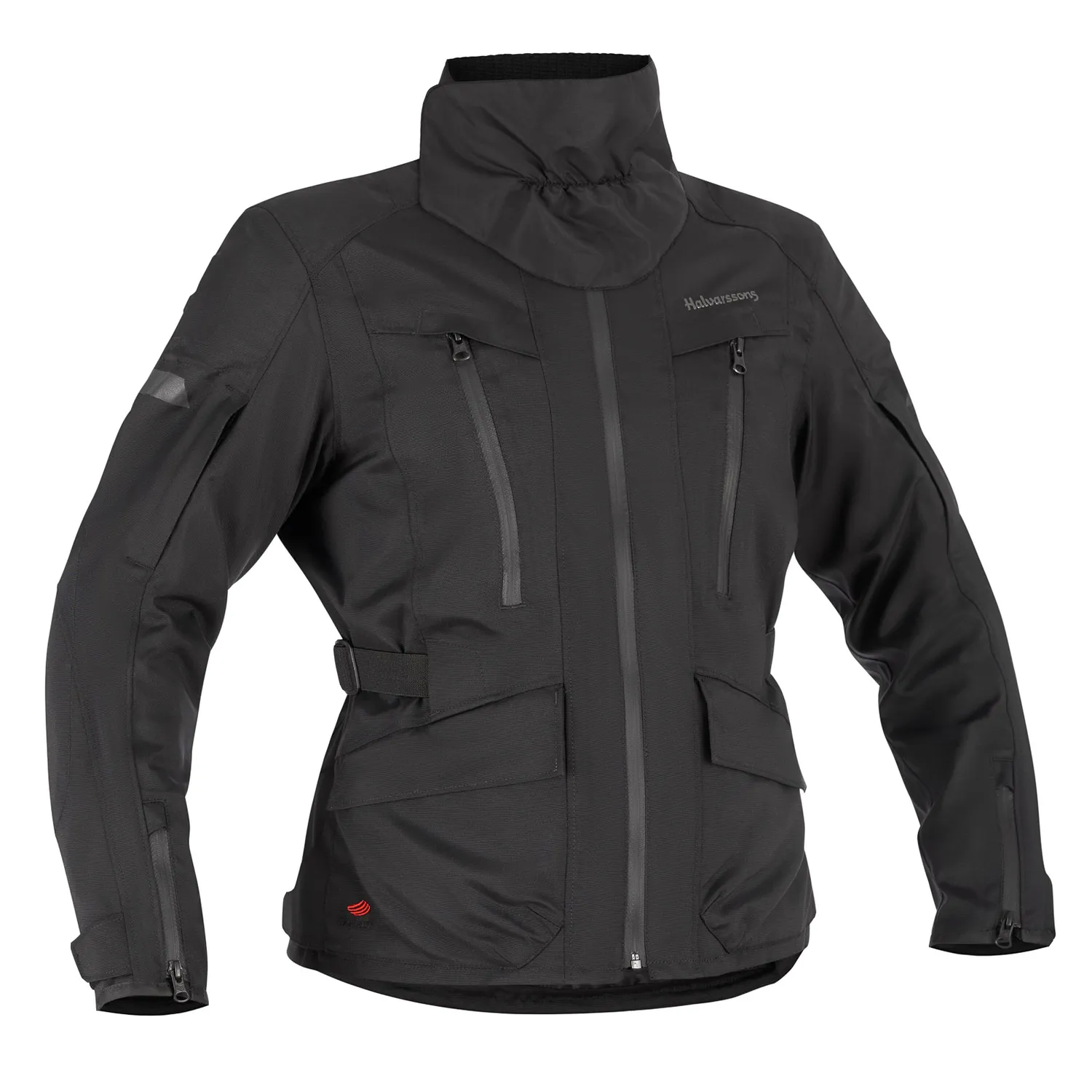 Halvarssons Textiljacka Gruven Dam Svart 