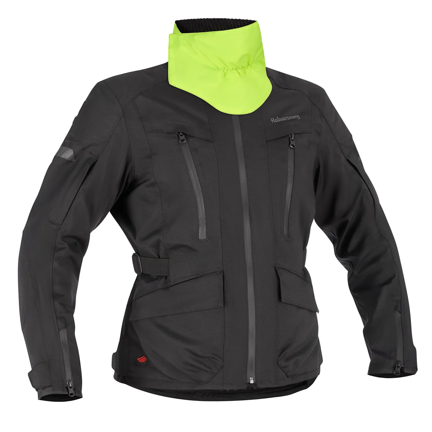 Halvarssons Textiljacka Gruven Dam Svart 