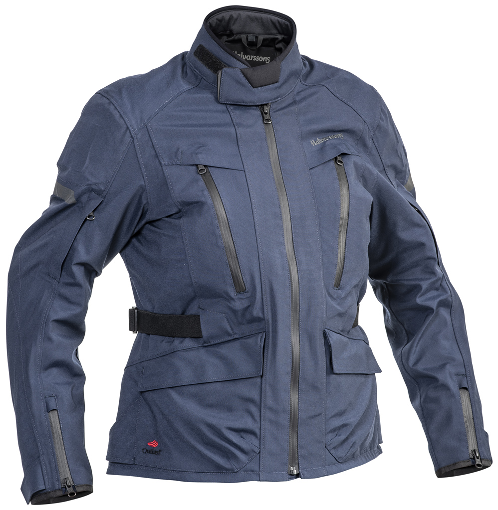 Halvarssons Textiljacka Gruven Dam Blå 