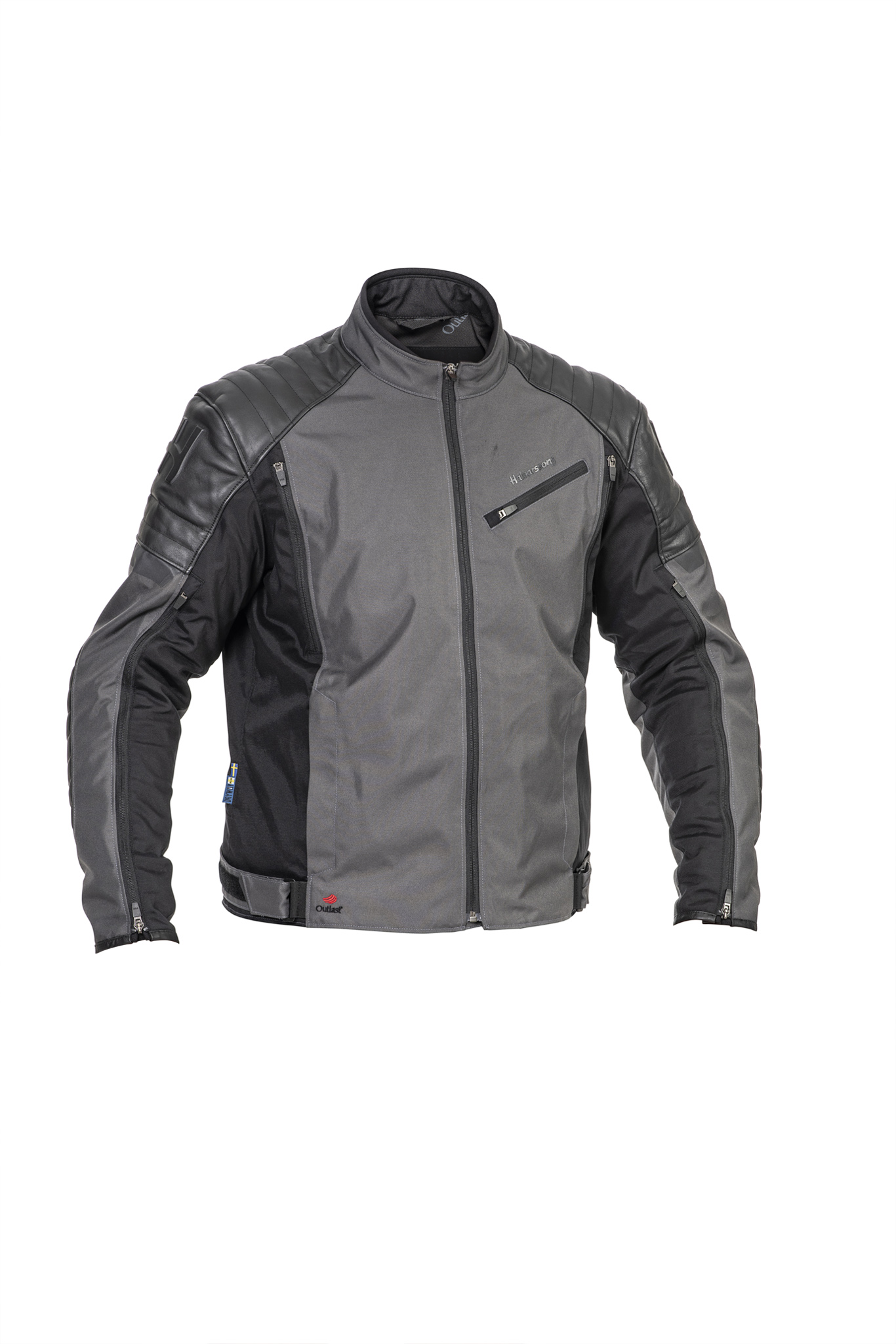 Halvarssons Textiljacka Solberg Mörkgrå/Svart 