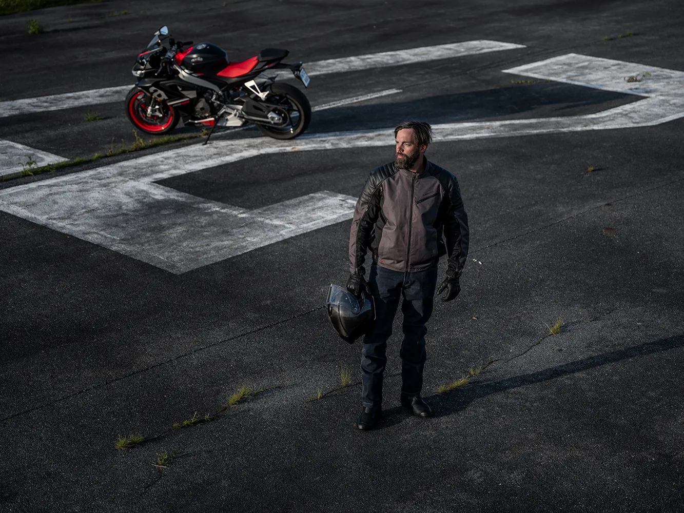 Halvarssons Textiljacka Solberg Mörkgrå/Svart 