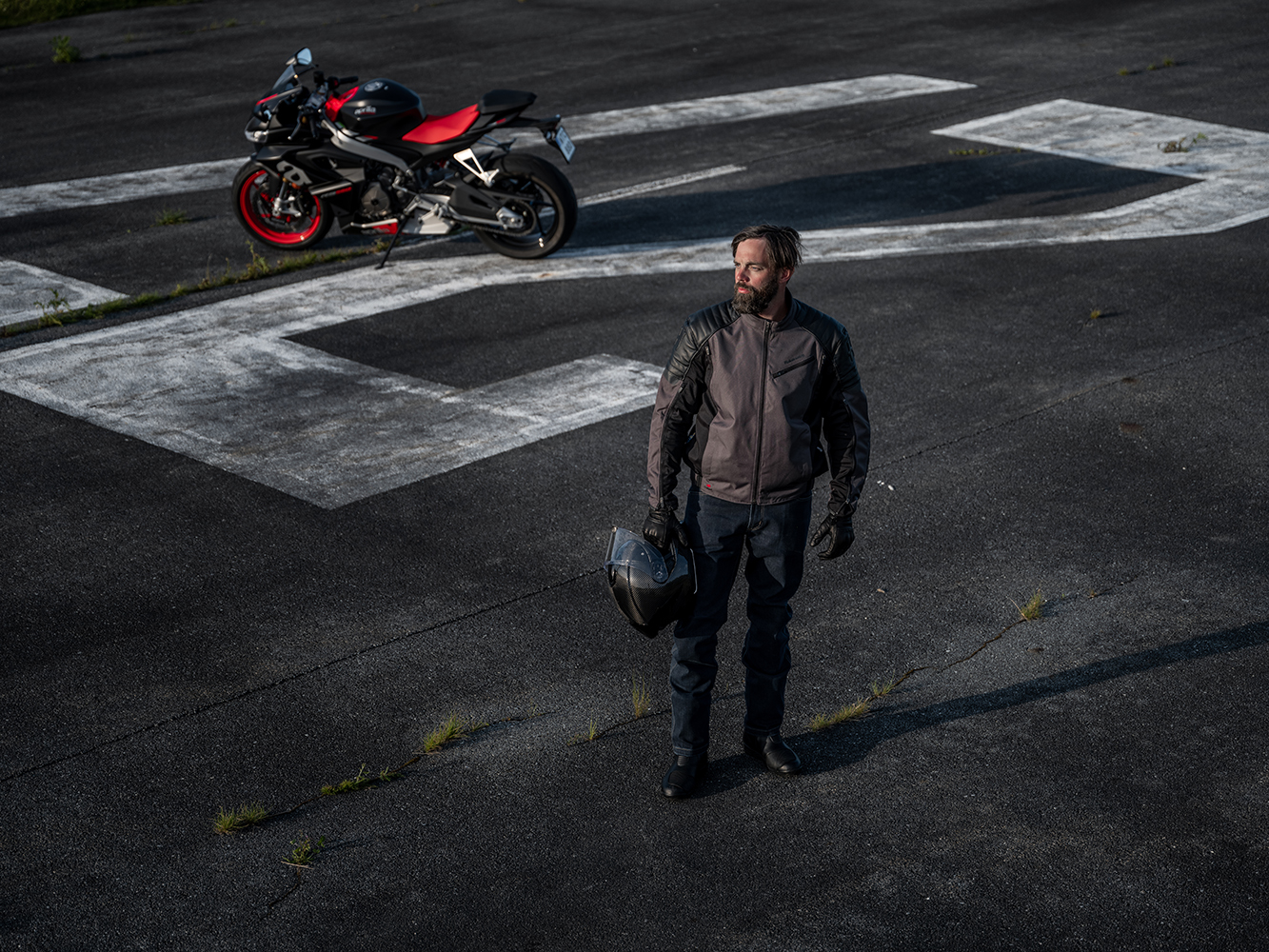 Halvarssons Textiljacka Solberg Mörkgrå/Svart 