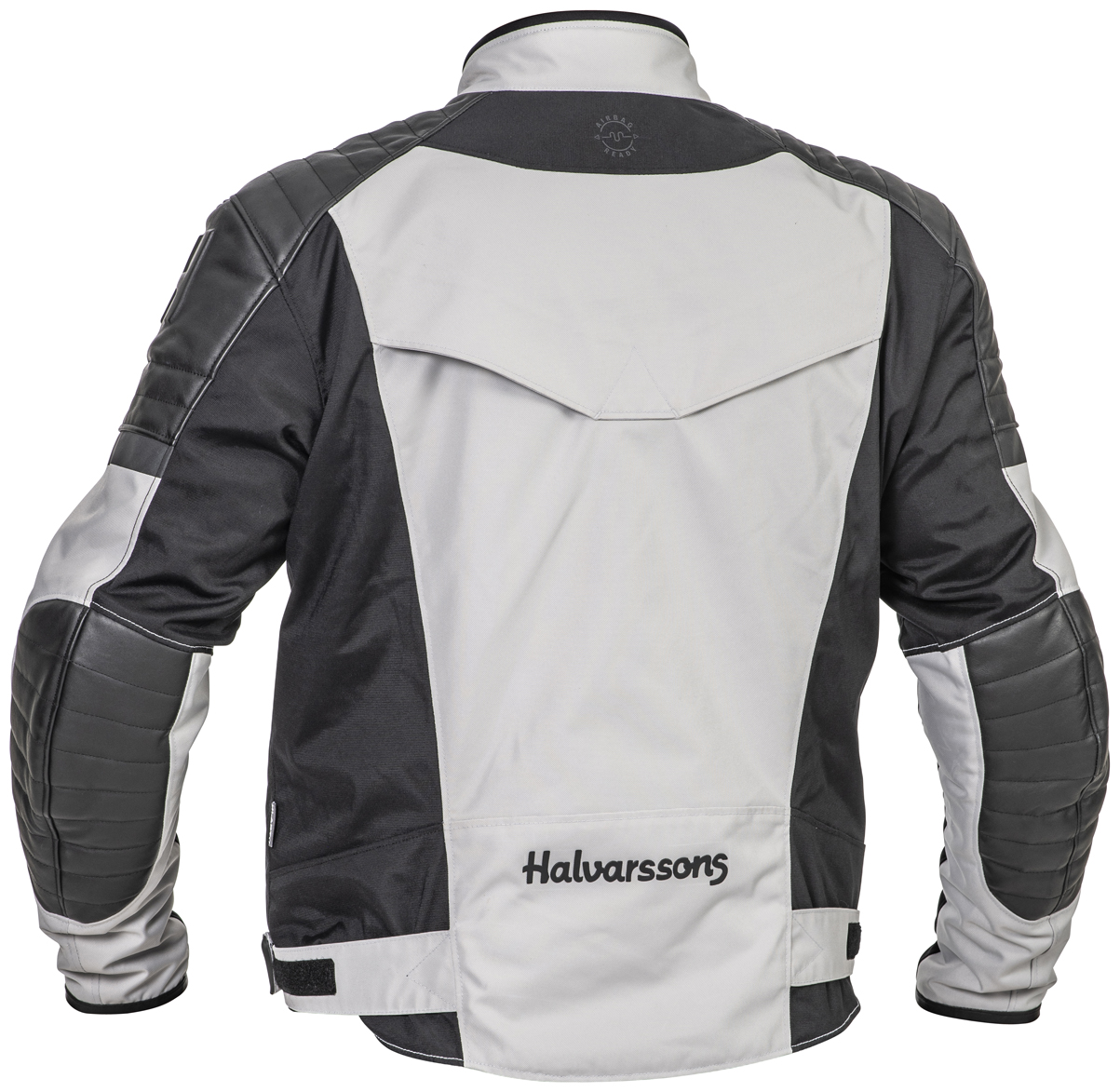 Halvarssons Textiljacka Solberg Ljusgrå/Svart 