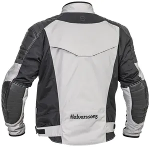 Halvarssons Textiljacka Solberg Ljusgrå/Svart 
